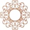 Ekena Millwork Reims Wood Fretwork Pierced Ceiling Medallion, Cherry, 28"OD x 10 3/4"ID x 1/4"T CMWP28X28X0250RECH - alternate 5